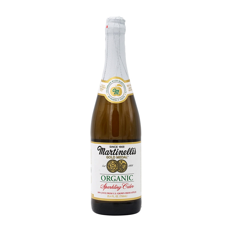 マルティネリ_ゴールドメダルオーガニックスパークリングサイダー、750ml