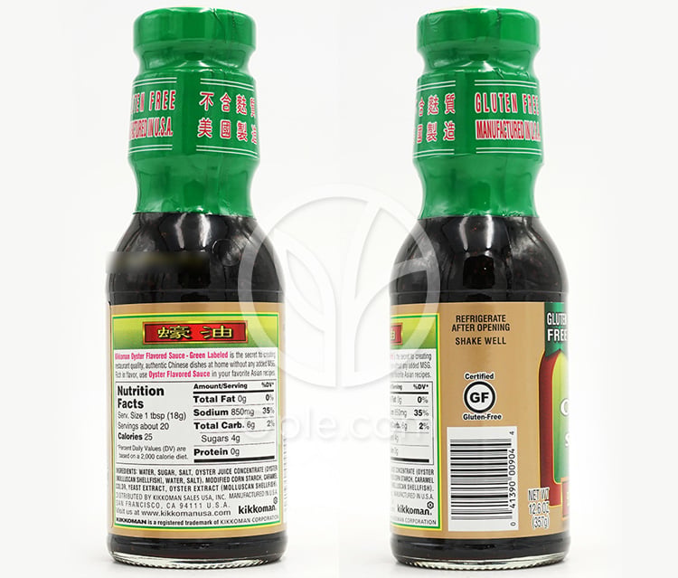キッコーマン_オイスターソース 357g — 후면
