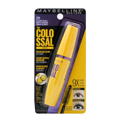 メイベリンニューヨーク_ザ・コロッサル ウォッシャブルマスカラ、クラシックブラック 9.2ml