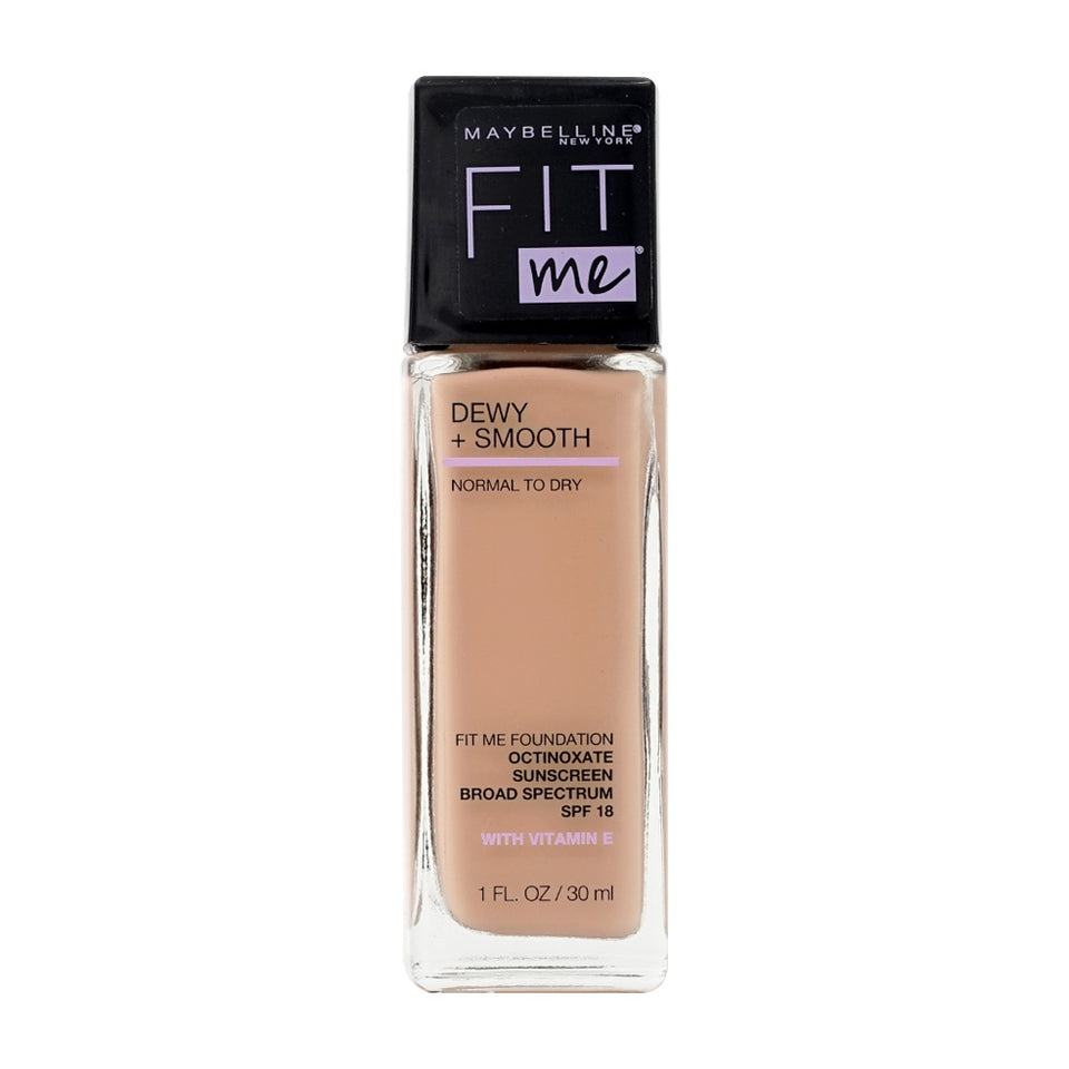 メイベリン ニューヨーク フィットミー デュイ + スムース ファンデーション SPF 18 115 アイボリー 30ml