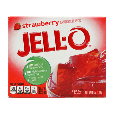 Jell-O ゼラチンデザート ストロベリー、170g