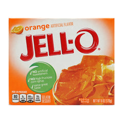 Jell-O Gelatin Dessert Orange,  6 oz