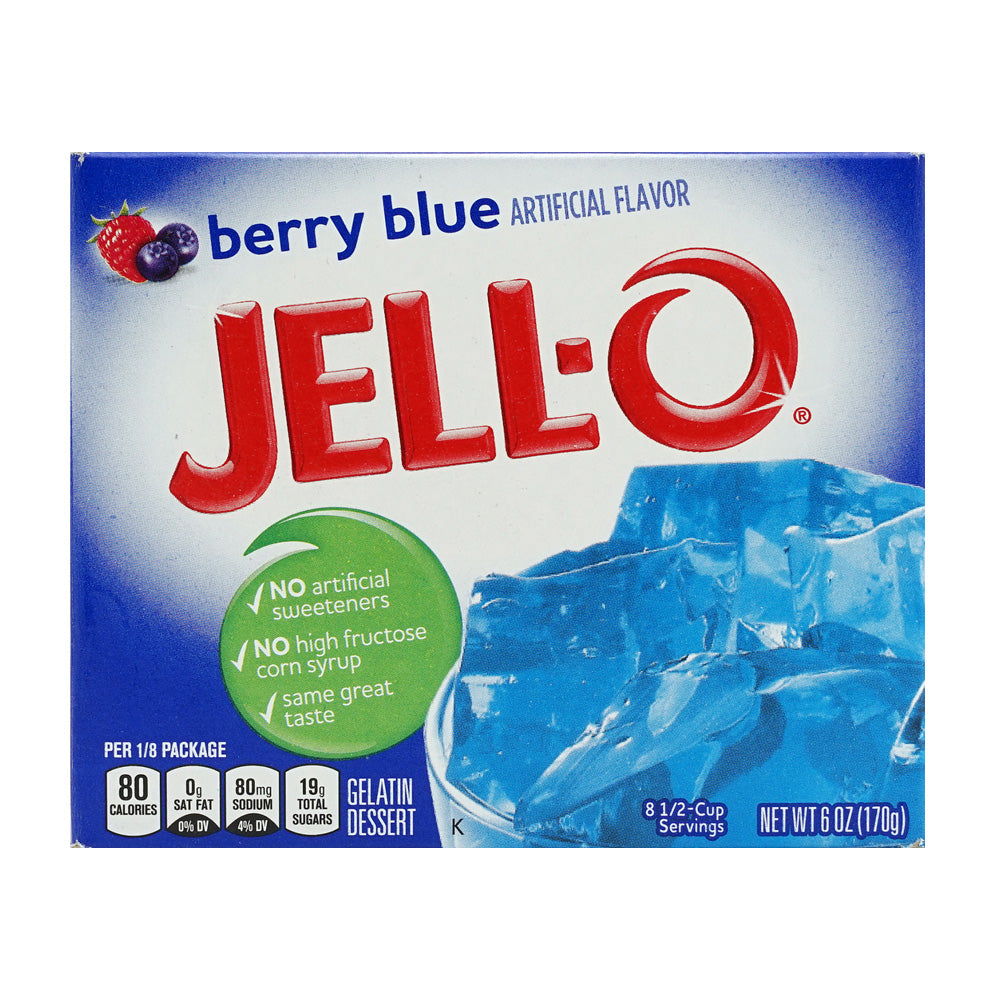 クラフトフーズ_ジェロー ゼラチンデザート ベリーブルー、170g