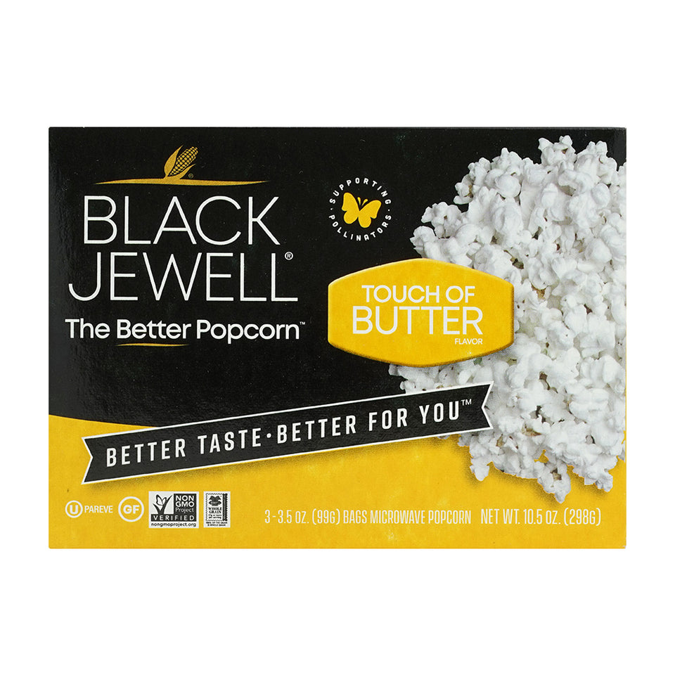 ブラックジュエル_電子レンジ用ポップコーン タッチオブバター、298g