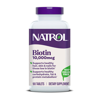ナトロール_ビオチン10000mcg、100錠