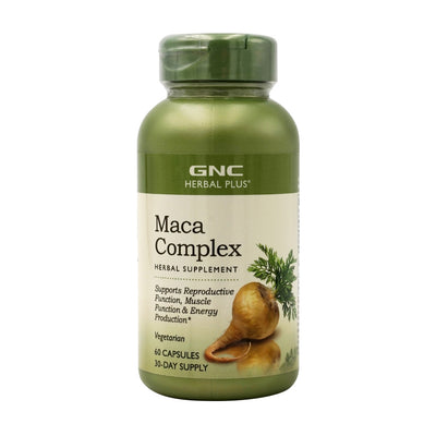 GNC ハーバルプラス マカ コンプレックス、60カプセル