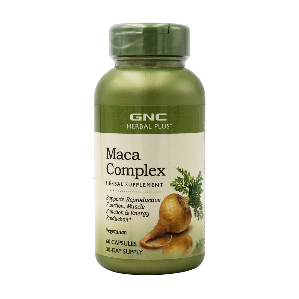 GNC ハーバルプラス マカ コンプレックス、60カプセル