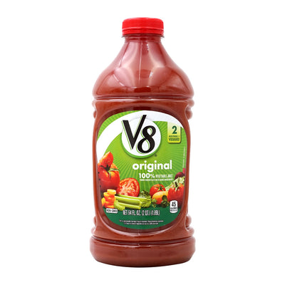 100%野菜ジュース、オリジナル　64 fl oz