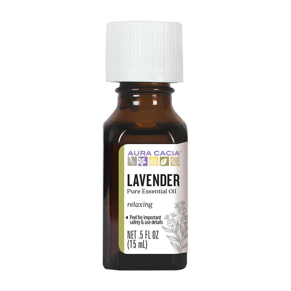 オーラカシア_ピュア エッセンシャルオイル ラベンダー、15ml