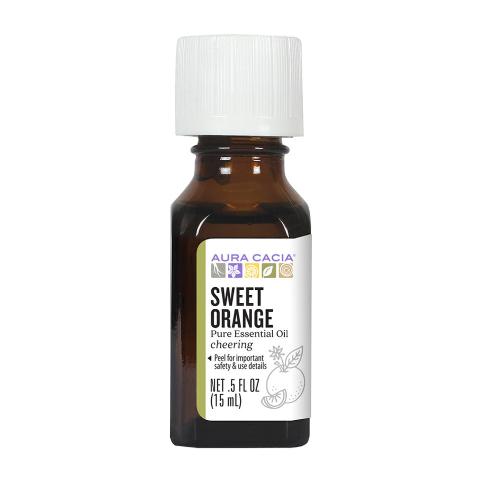 オーラカシア_ピュアエッセンシャルオイル スウィートオレンジ、15ml