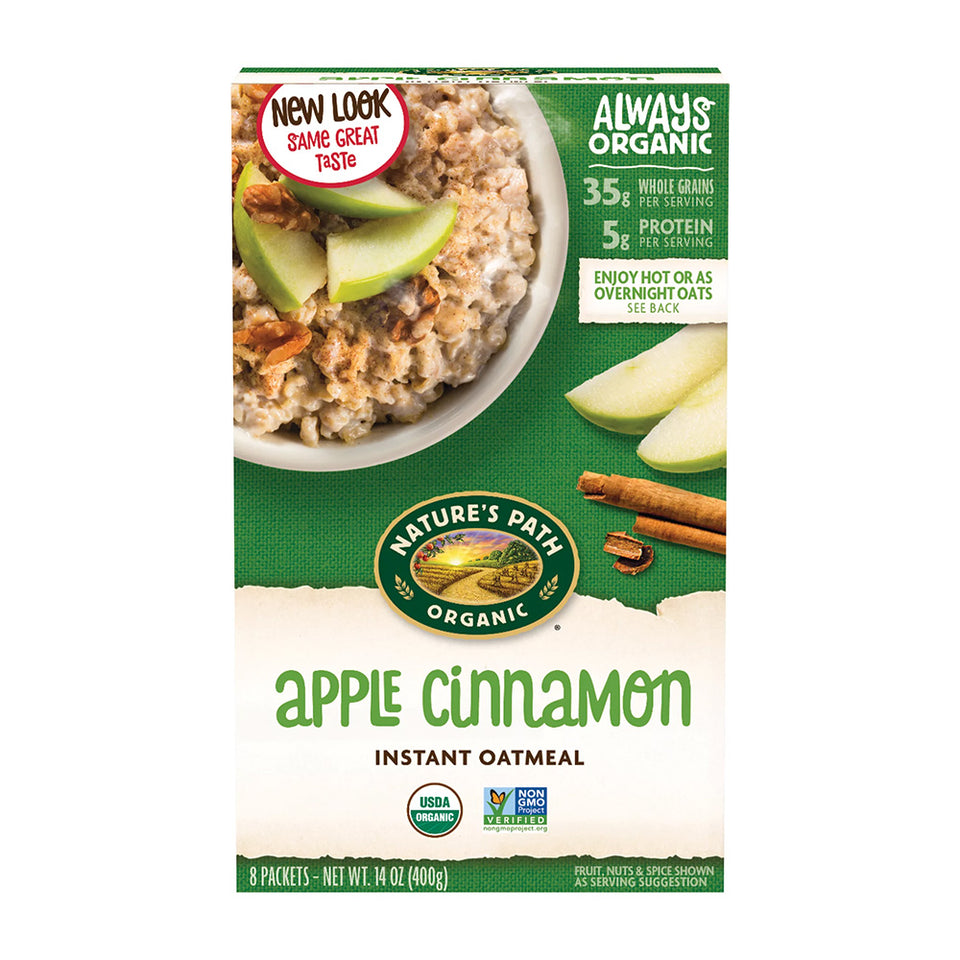 Nature's Path_アップルシナモンインスタントオートミール、400g