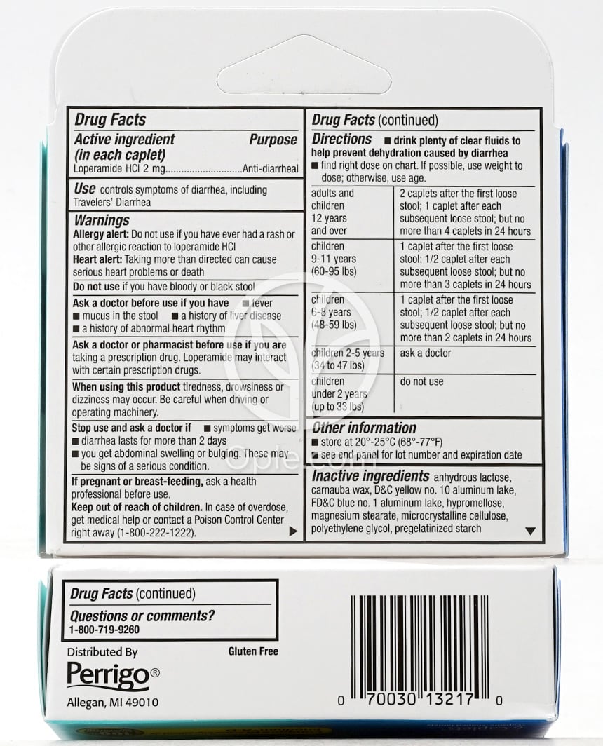 グッドセンス_アンチ下痢ロペラミド塩酸塩錠2mg、6カプレット — 후면