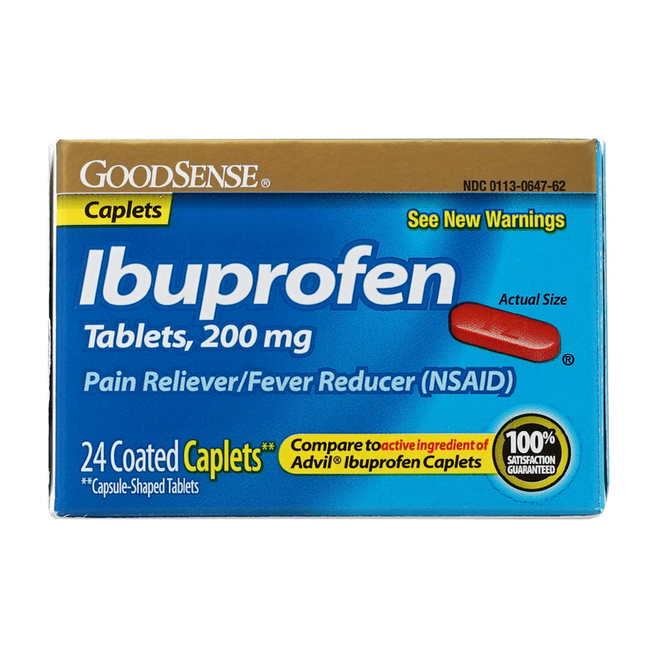 グッドセンス_イブプロフェン錠200mg、24コーティングカプレット