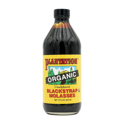 プランテーション・オーガニック 無硫黄ブラックストラップモラセス、442ml