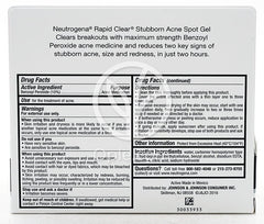 Rapid Clear, Stubborn Acne Spot Gel  1 oz