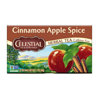 Celestial Seasonings_ハーブティー シナモンアップルスパイス カフェインフリー、20ティーバッグ