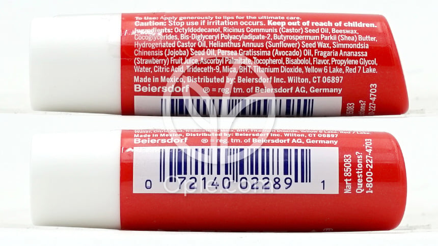 Strawberry Lip Care,  0.17 oz — 후면