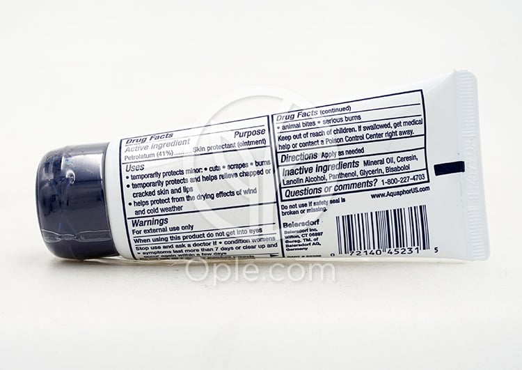 アクアフォー _ヒーリング軟膏、50g — 후면