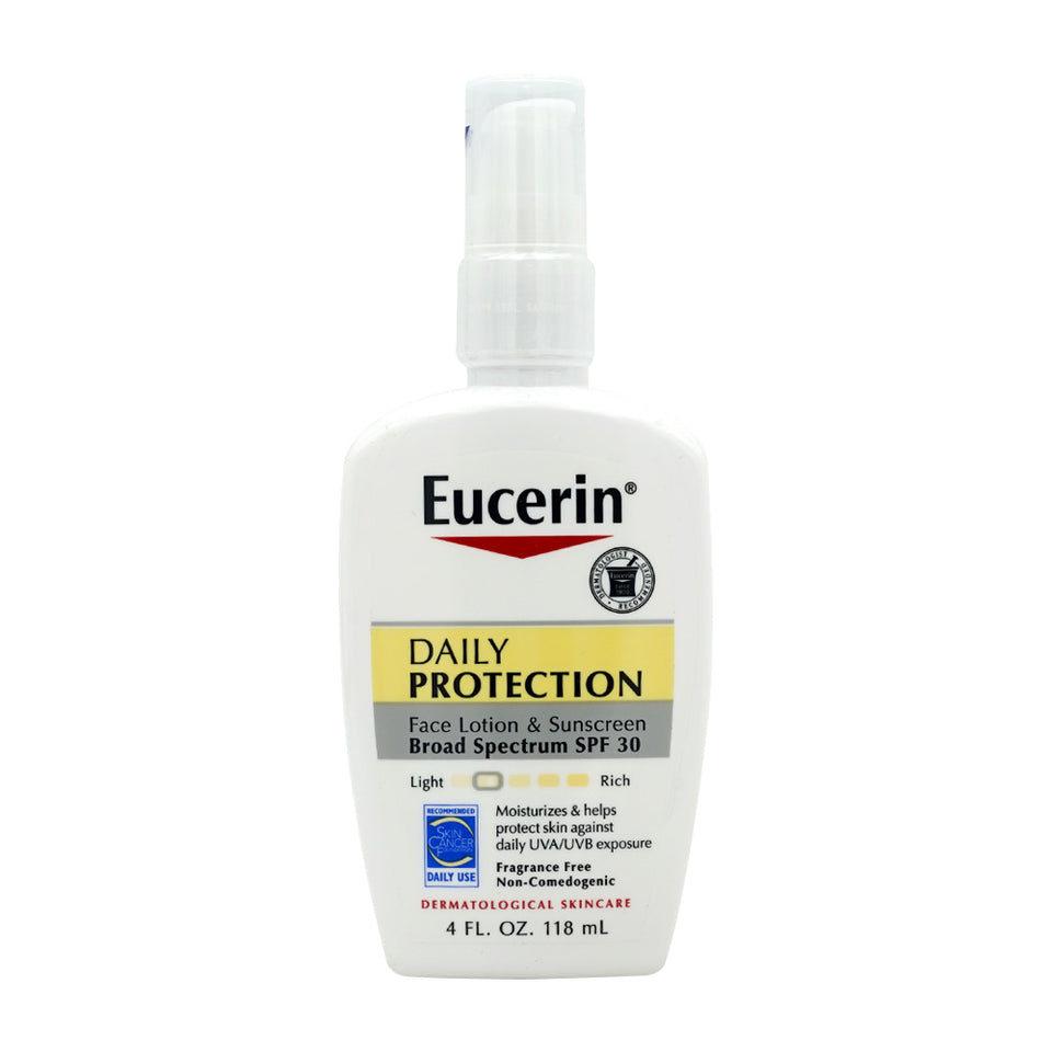 ユーセリン_デイリー プロテクション フェイスローション&サンスクリーン SPF 30 フレグランスフリー、118ml