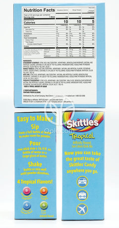 Singles to Go Drink Mix Variety Pack Tropical Zero Sugar,  30 Sticks