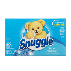Dryer Sheets, Blue Sparkle  200 Sheets
