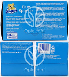 Dryer Sheets, Blue Sparkle  200 Sheets