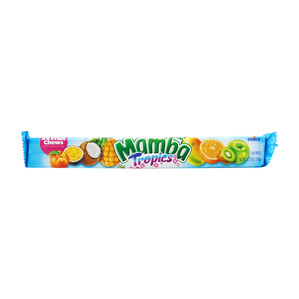Tropics Fruit Chews 24 Pieces,  3.73 oz