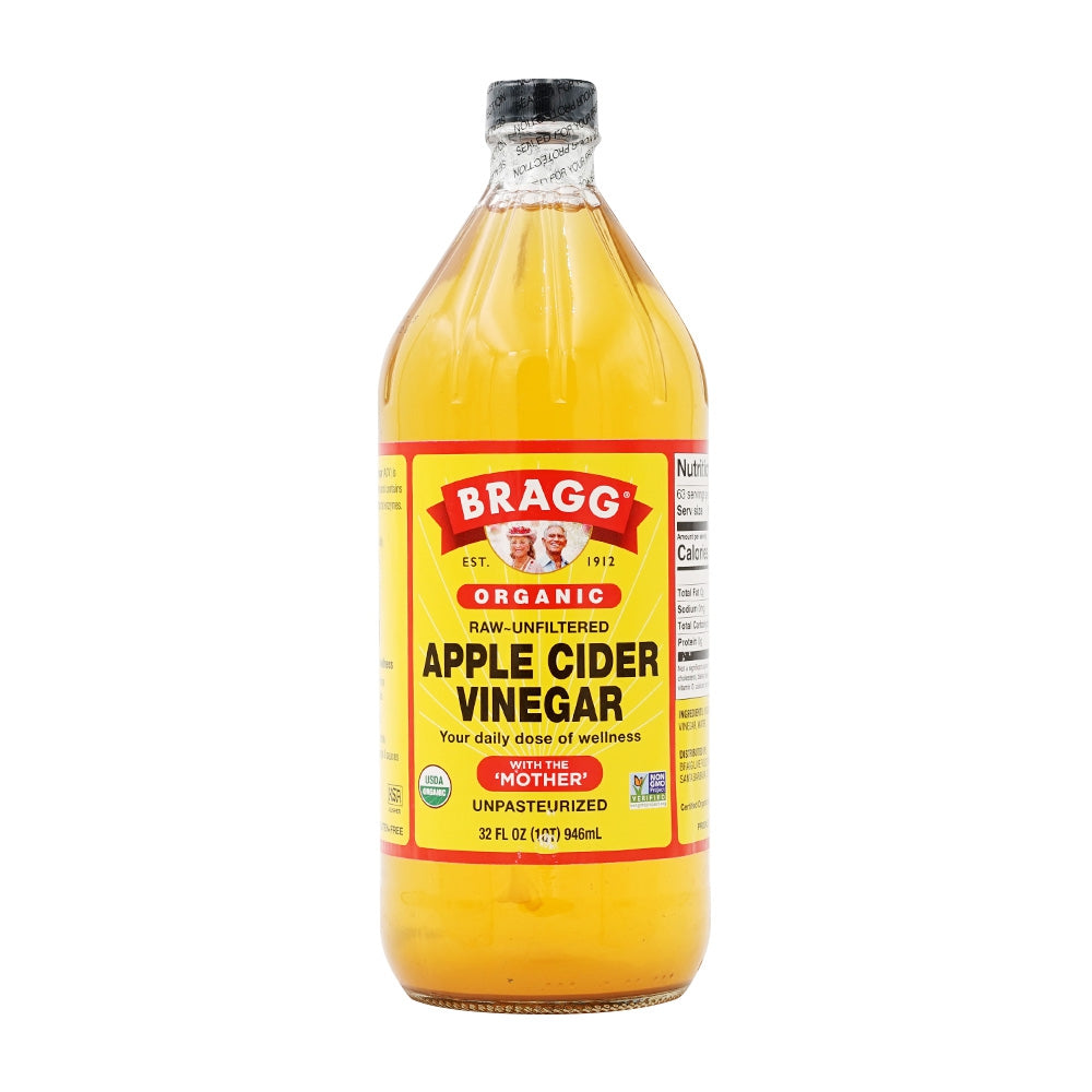 ブラグ_オーガニック アップルサイダービネガー、946ml