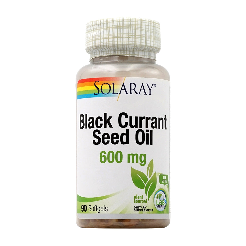 ソラレー_ブラックカラントシードオイル 600mg、90ソフトジェル