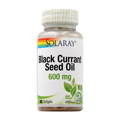 ソラレー_ブラックカラントシードオイル 600mg、90ソフトジェル