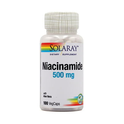 ソラレー_ナイアシンアミド 500mg、100植物性カプセル