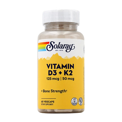 솔라레이_비타민 D3 (125mcg)+K2 (50mcg), 60 베지캡슐