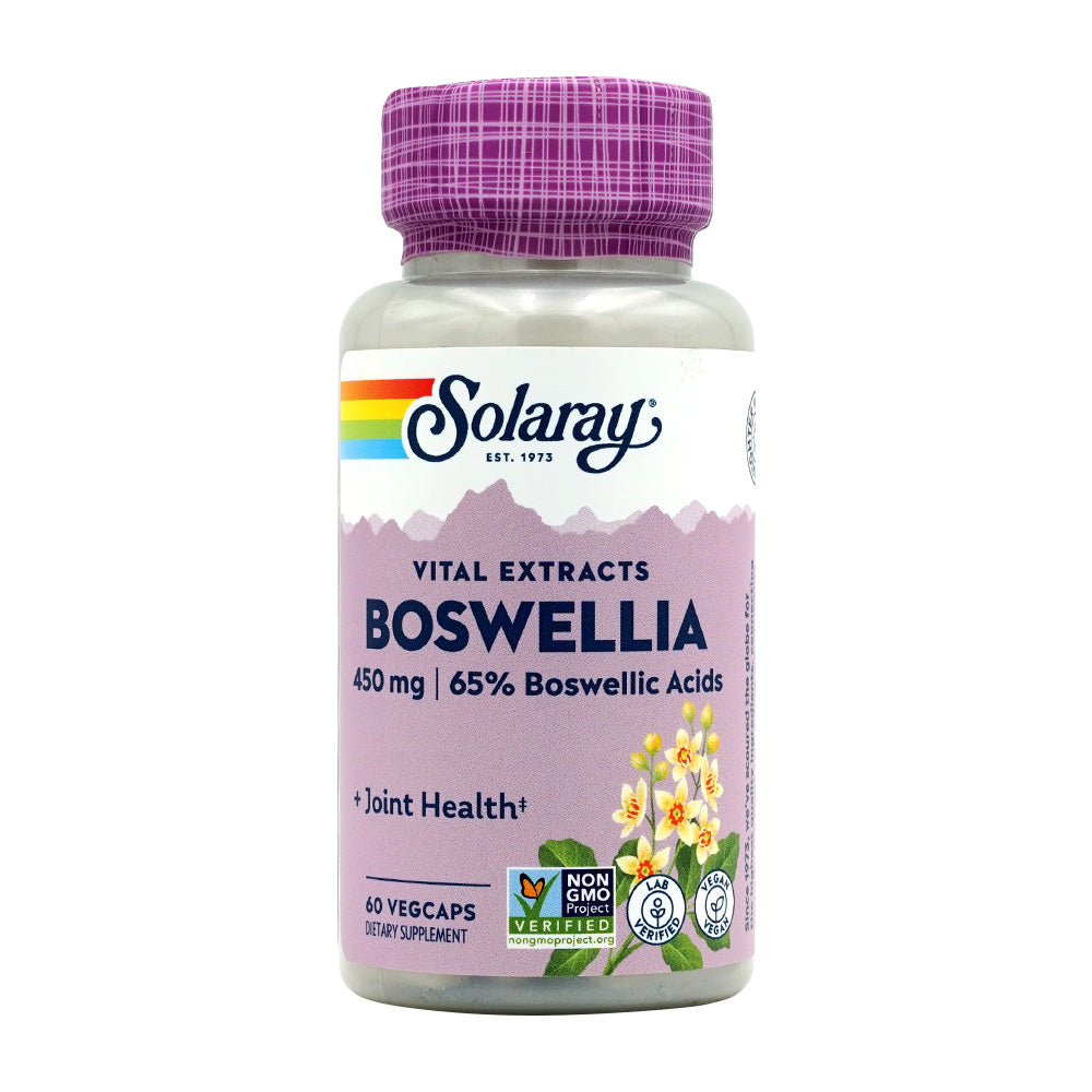 솔라레이 바이탈 추출물 보스웰리아 450mg, 60 베지캡슐