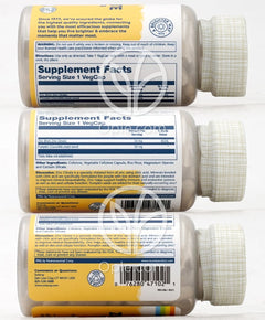 Solaray 高吸収クエン酸亜鉛 パンプキンシード配合 50mg 60ベジカプセル