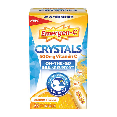 이머전씨_크리스탈 온 더 고 비타민 C 500mg 오렌지 바이탈리티, 28스틱팩