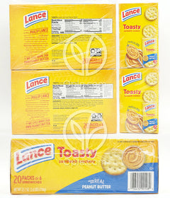 Lance_トスティサンドイッチクラッカーピーナッツバター、40パック