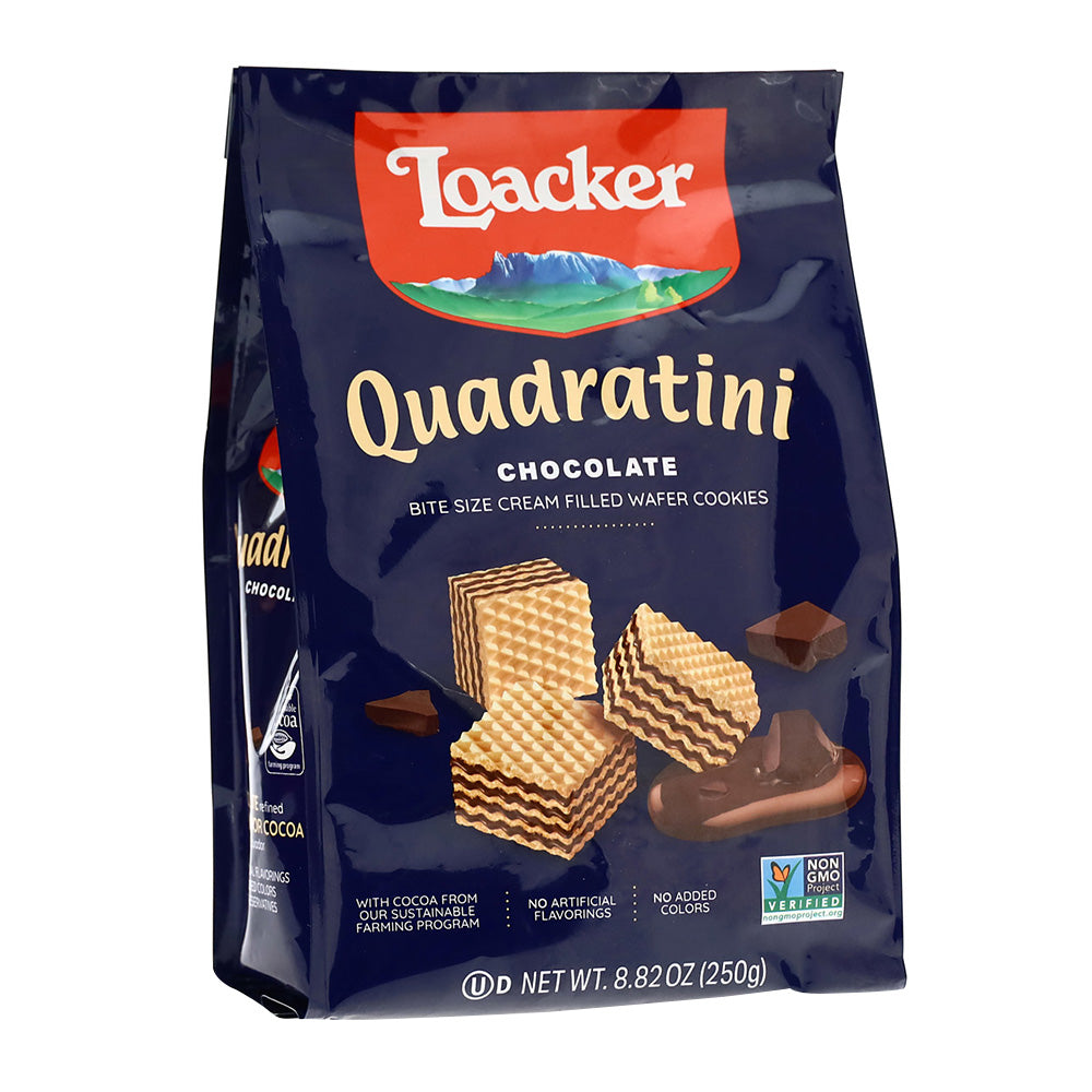 ローカー_クワドラティーニ チョコレートウエハース、250g