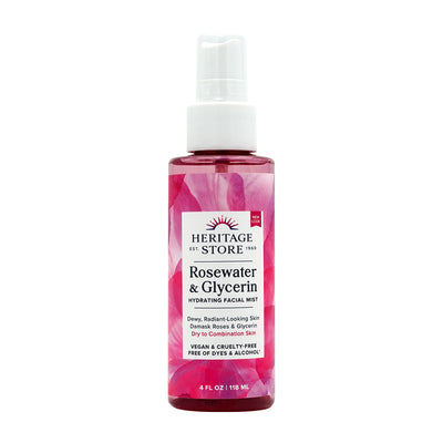 헤리티지스토어_로즈워터&글리세린 하이드레이팅 페이셜 미스트, 118ml