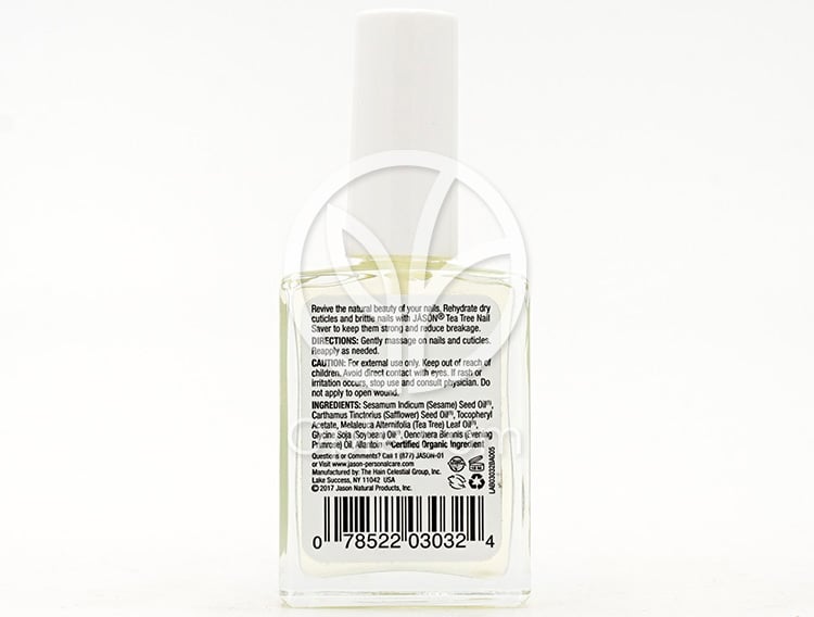 제이슨_티트리 네일 세이버, 15ml — 후면