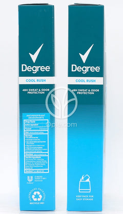 Degree Men 48時間 制汗 デオドラントスティック クールラッシュ、5個パック