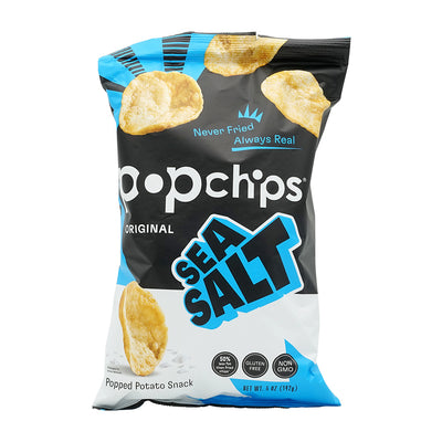 ポップチップス オリジナル ポップドポテトスナック シーソルト、142 g