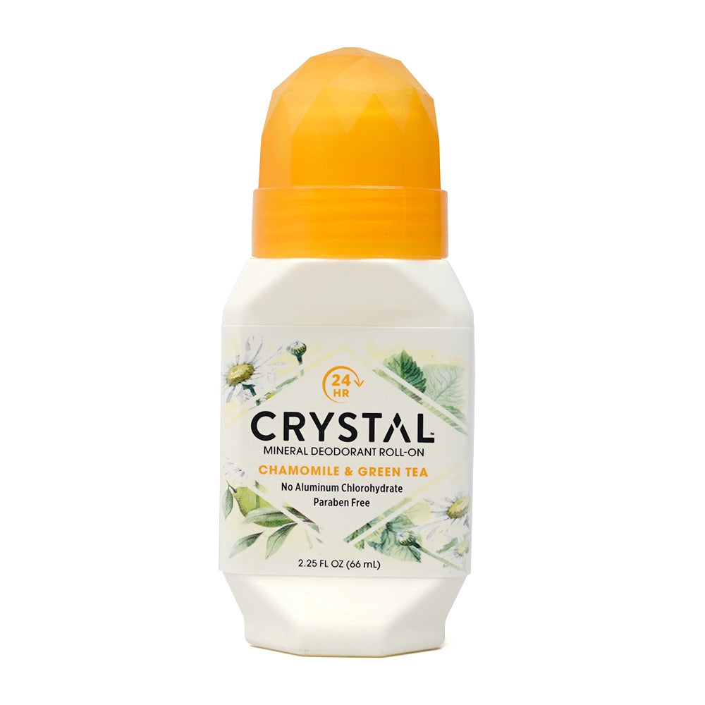 クリスタル_クリスタル エッセンス ミネラル デオドラント ロールオン カモミール＆グリーンティー, 66ml