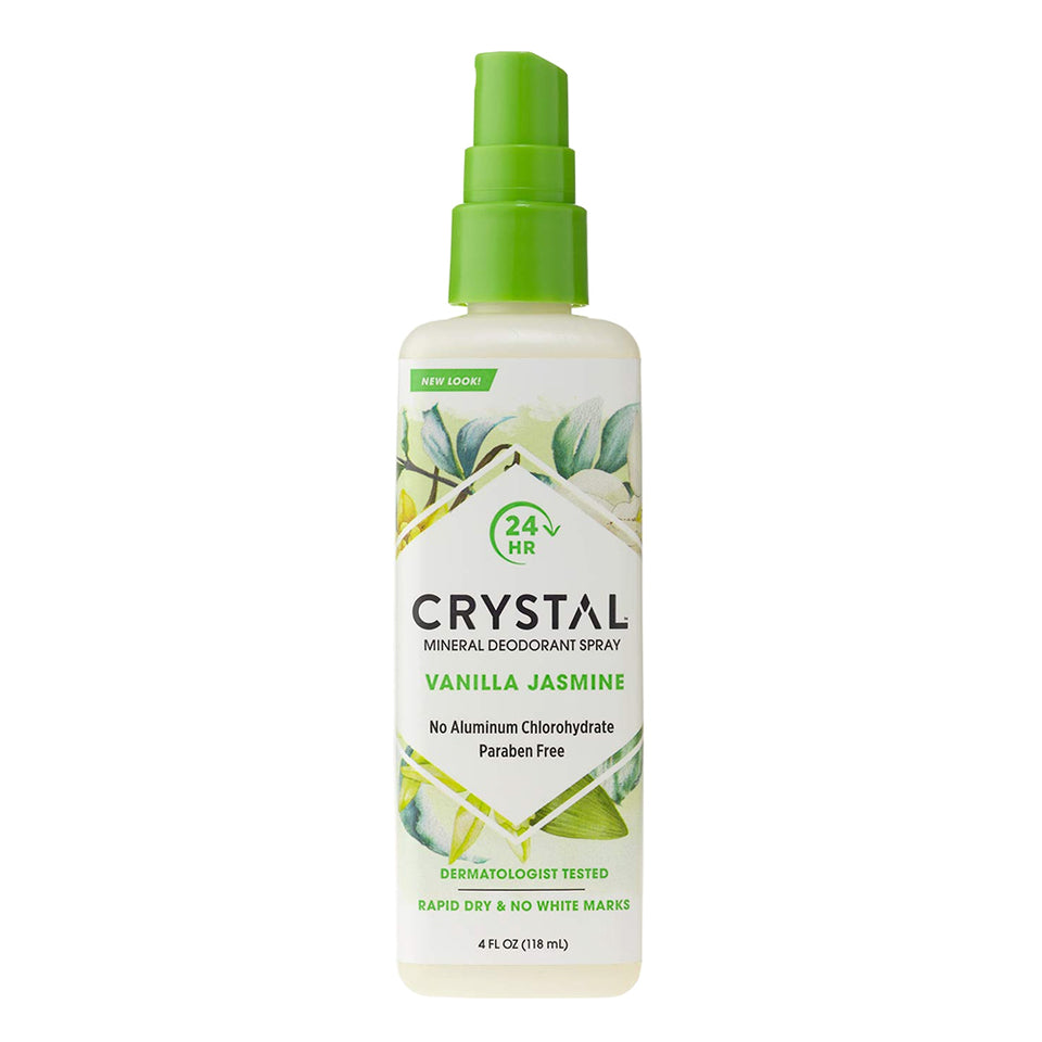 クリスタル_ミネラル デオドラントスプレー バニラジャスミン、118ml