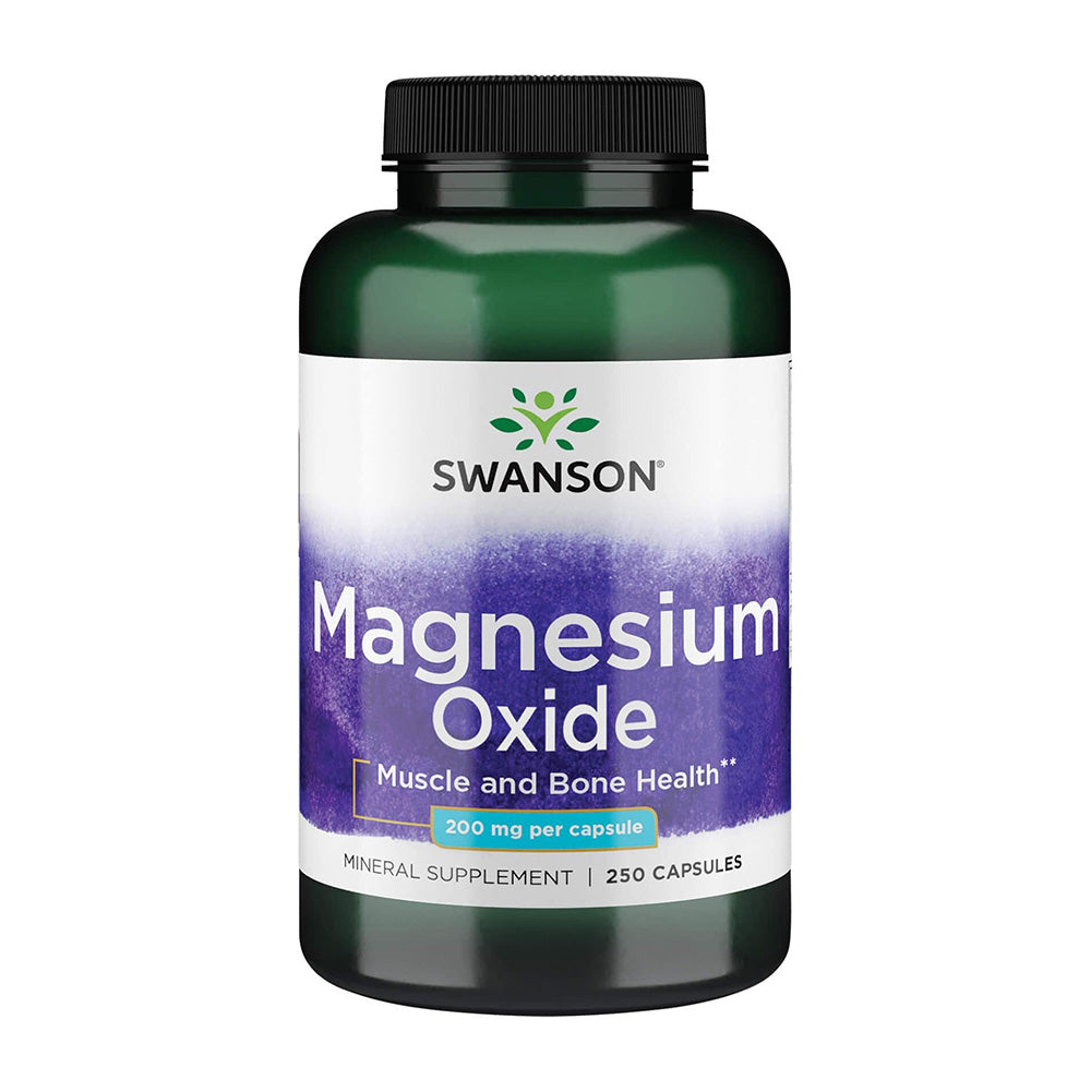 スワンソン_マグネシウムオキシド200mg、250カプセル