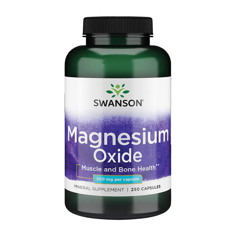 스완슨_마그네슘 옥사이드 200mg, 250캡슐