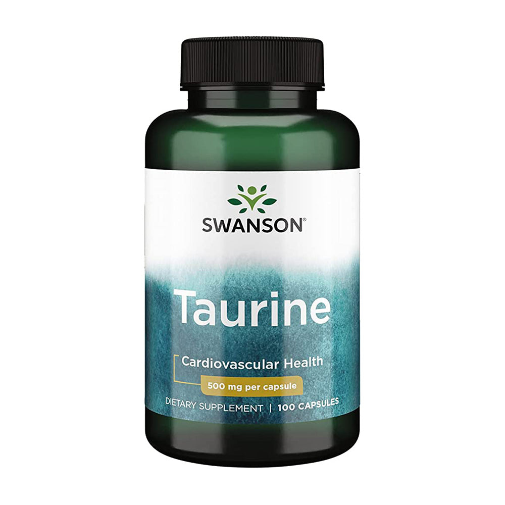スワンソン_タウリン 500mg、100カプセル