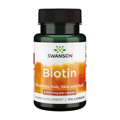 スワンソン_ビオチン 5000mcg、100カプセル