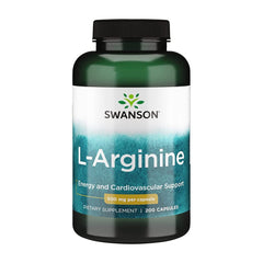 スワンソン_L-アルギニン500mg、200カプセル