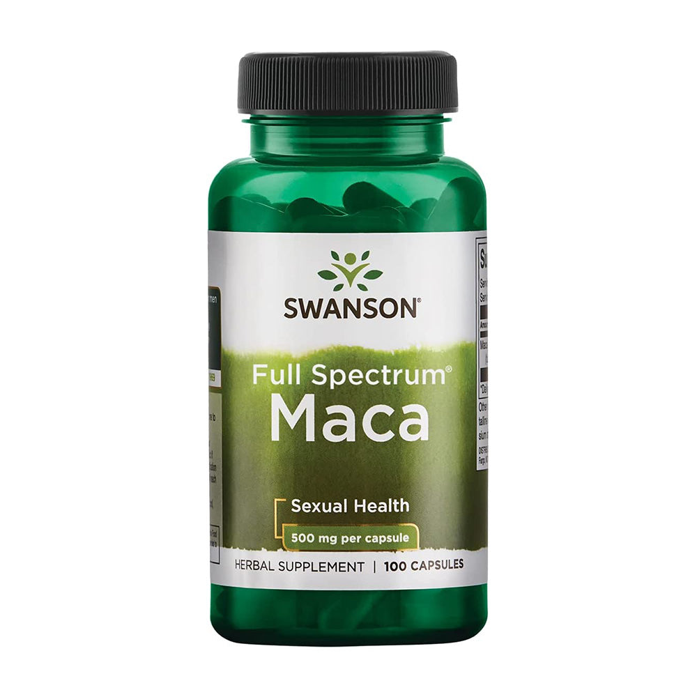 スワンソン_フルスペクトラムマカ500mg、100カプセル