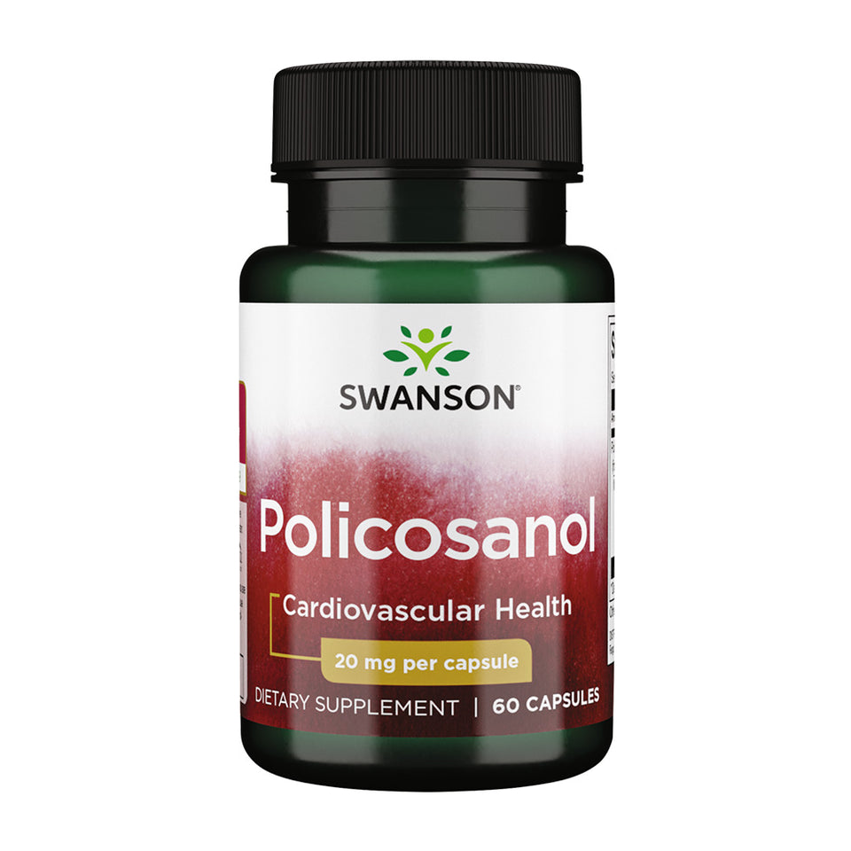 スワンソン_ポリコサノール 20mg、60カプセル